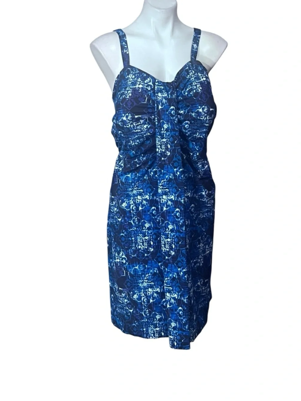 Swimsuits For All swim dress plus size 30 blue - Picture 2 of 6